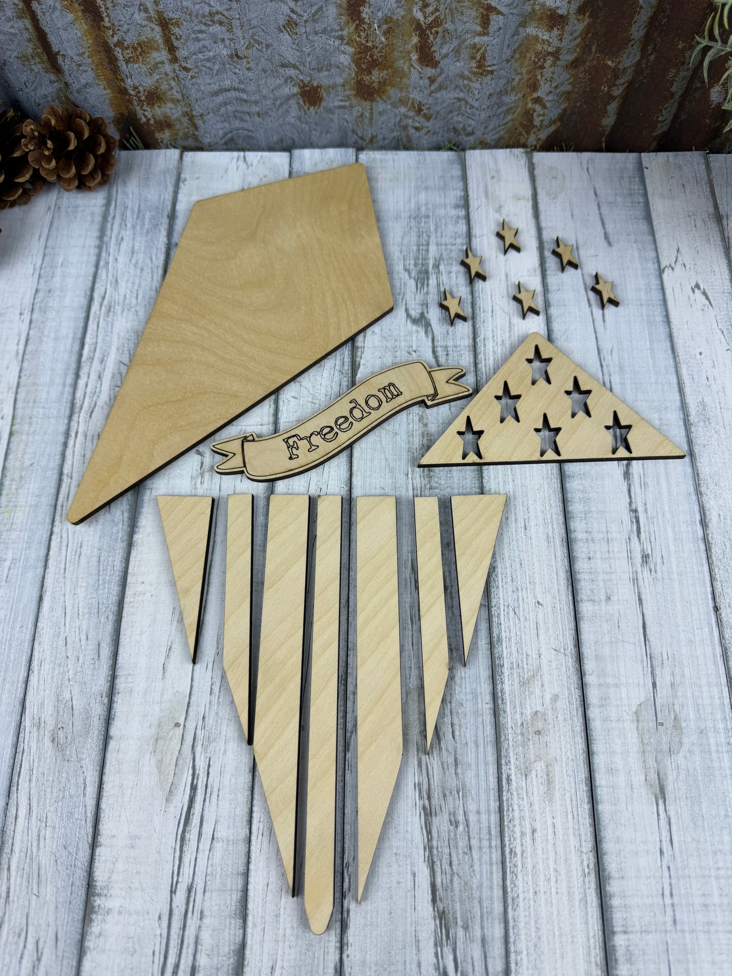 Flag Kite DIY Kit