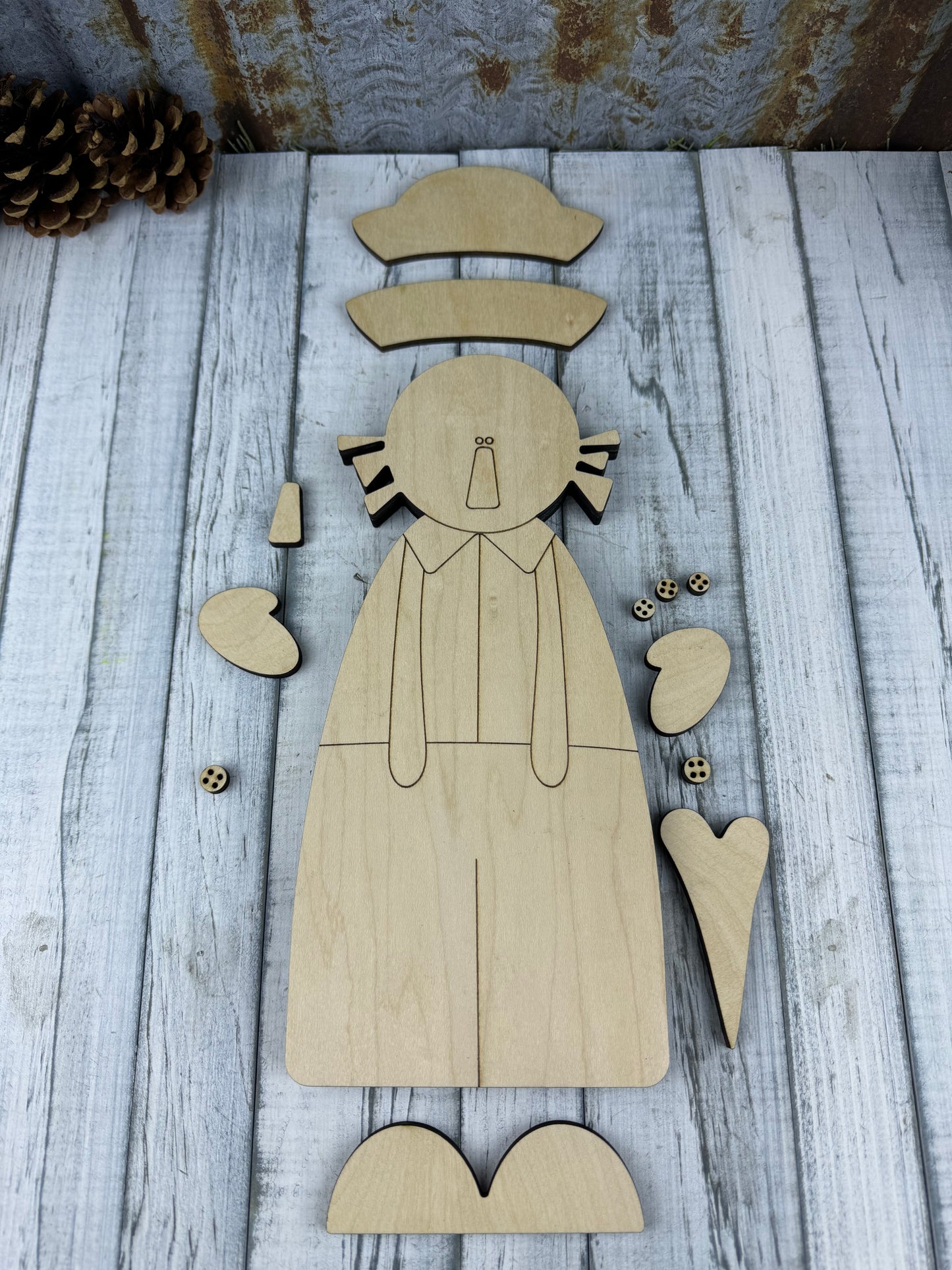 Primitive Raggedy Andy - DIY KIT