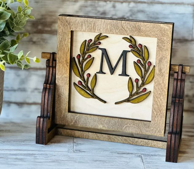 interchangeable Monogram Board DIY Kit – Homestead Crafter LLC