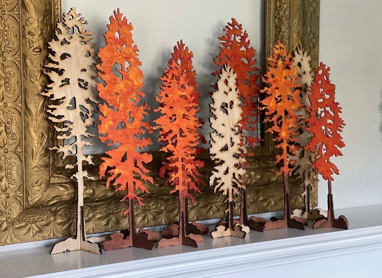 Fall Trees Bundle (DIY)