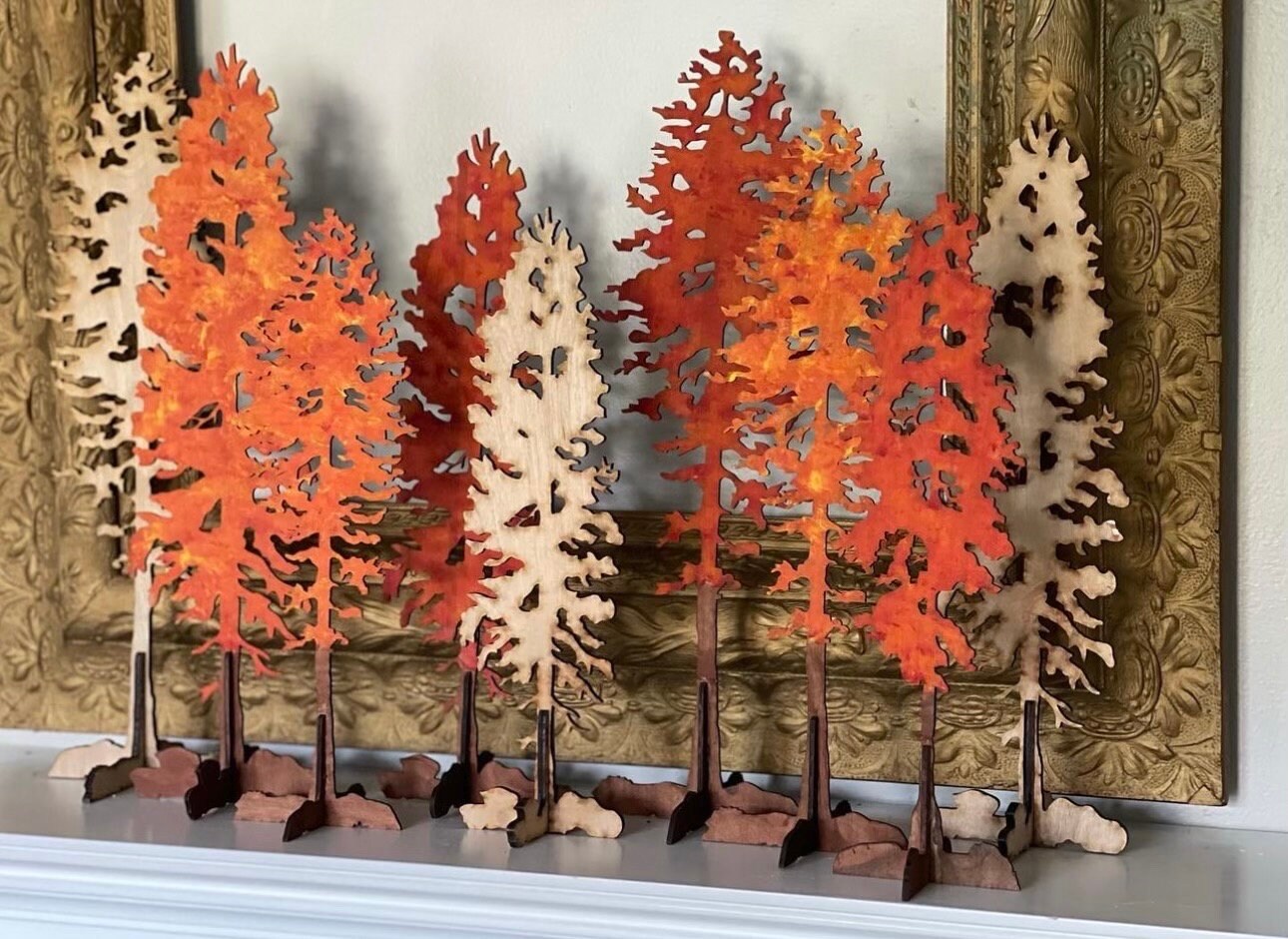 Fall Trees Bundle (DIY)