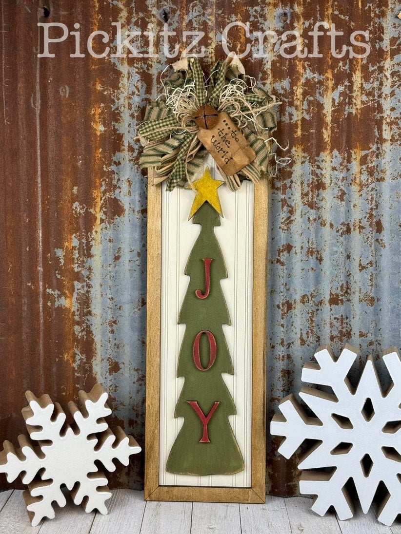 Joy Christmas Tree Kit (DIY)