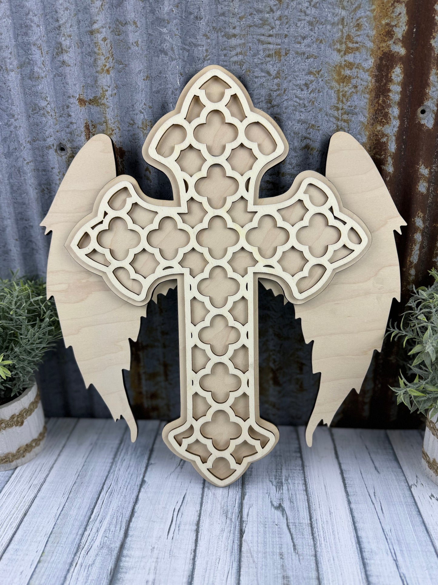 Cross with Wings Kit (DIY)