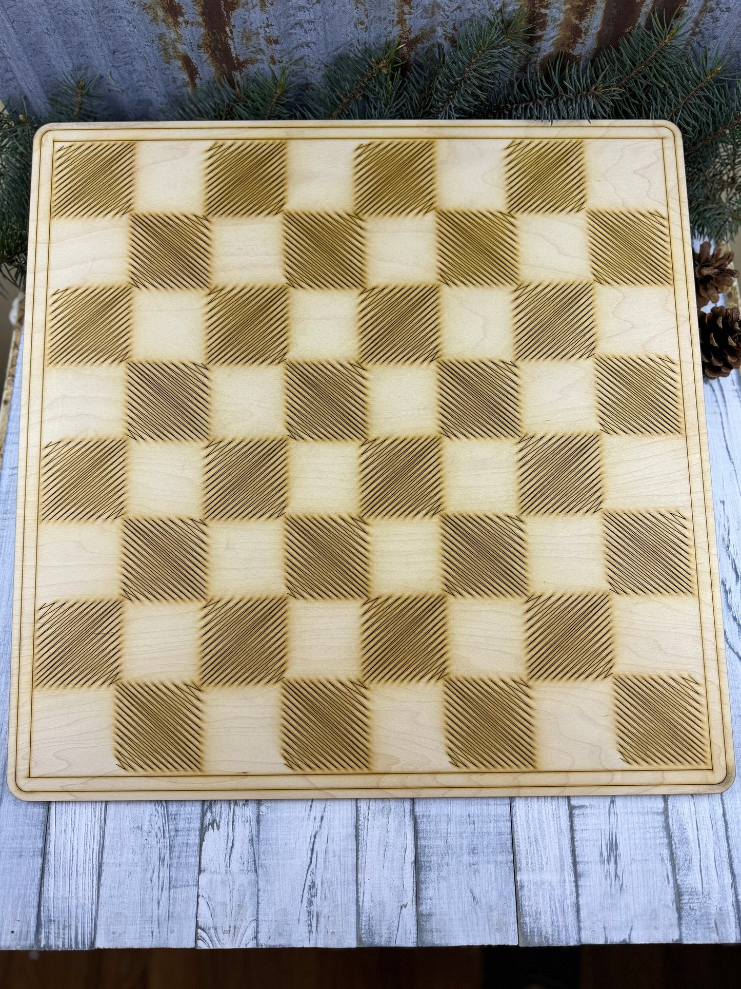 Checker Board Game Set