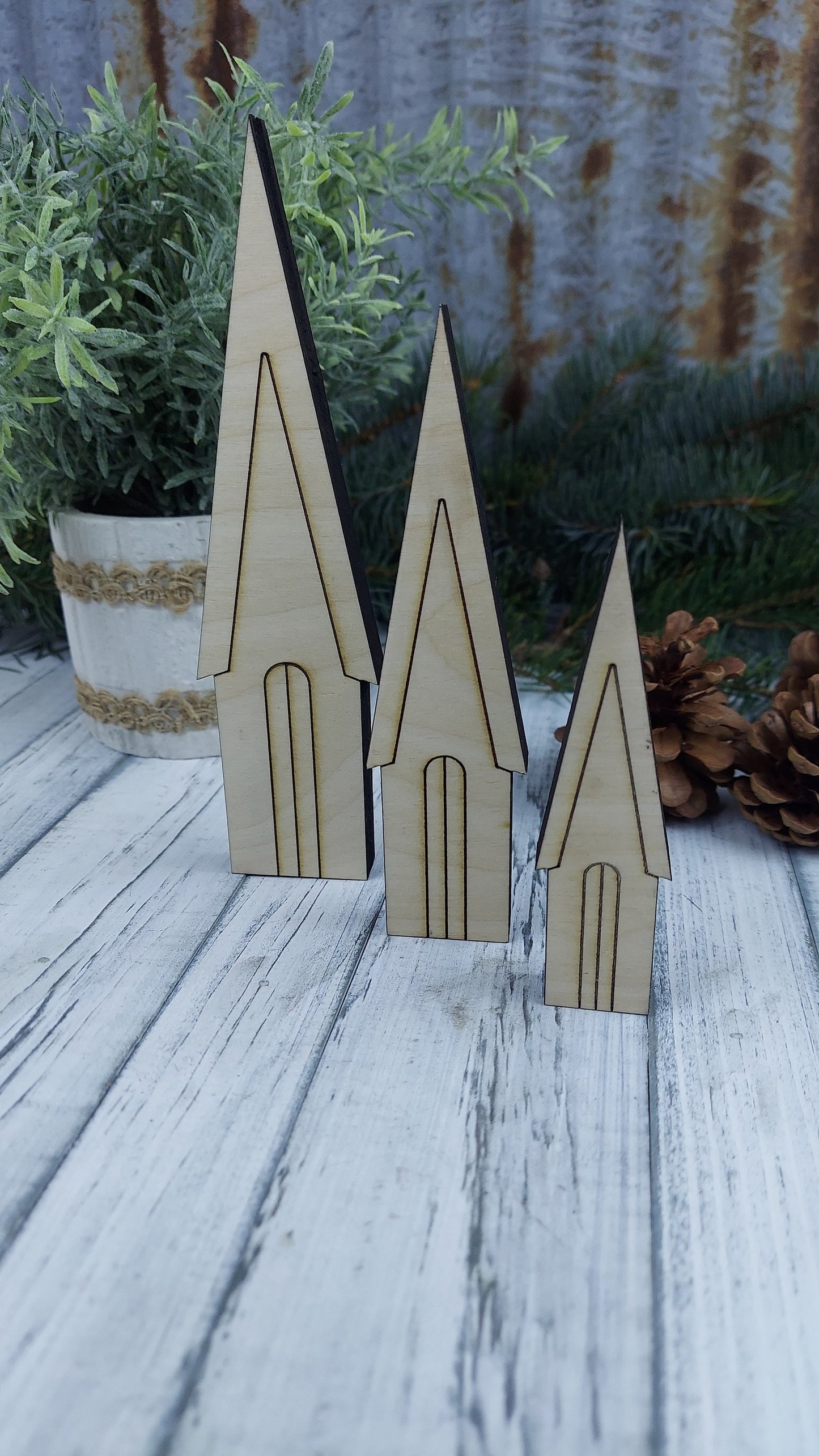 Mini Churches Kit (DIY)