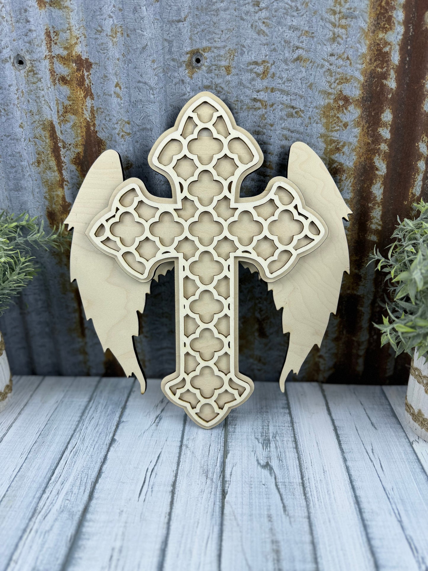 Cross with Wings Kit (DIY)