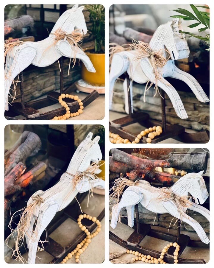 Primitive Small Rocking Horse Primitive Rocking Horse, DIY, Kit – Homestead Crafter LLC