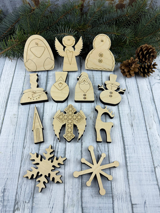 Holiday Mini Character's Diy Kit