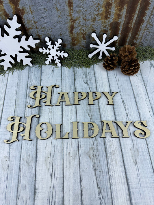 Holiday Words II (DIY)