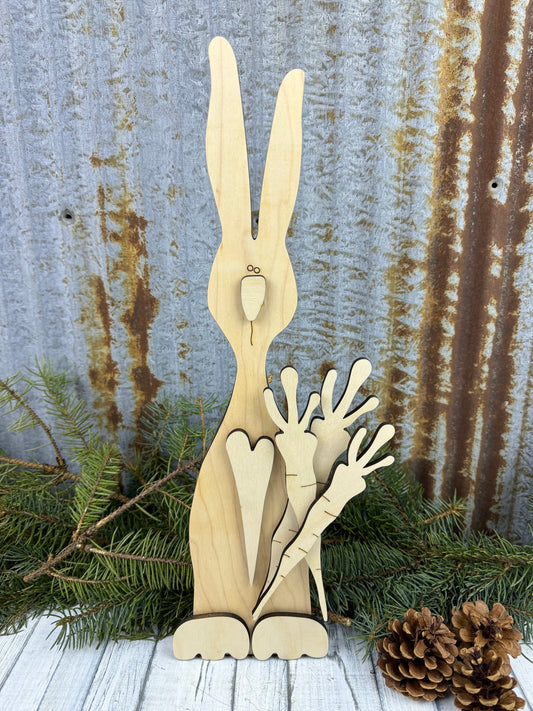 Primitive Skinny Easter Bunny - DIY - Kit