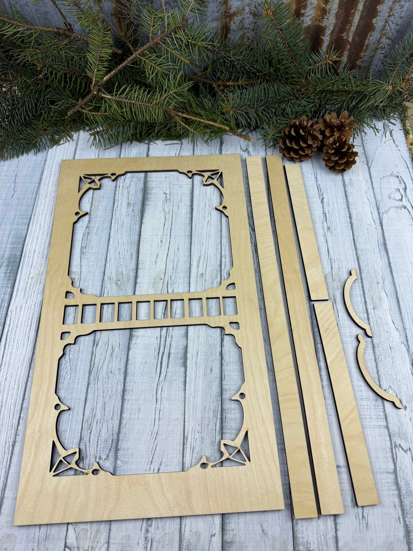 Ornate Screen Door Kit (DIY)